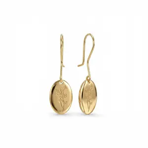 Birth Flower Earrings | Personalized Jewelry