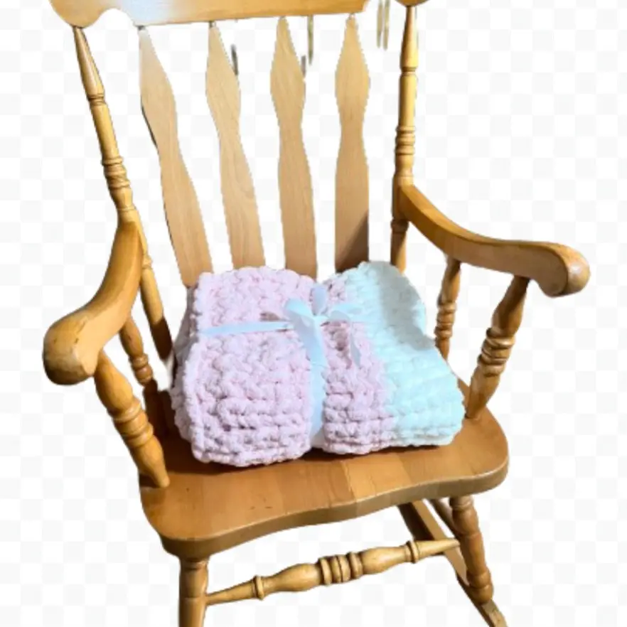 Chenille super soft throw blanket afghan