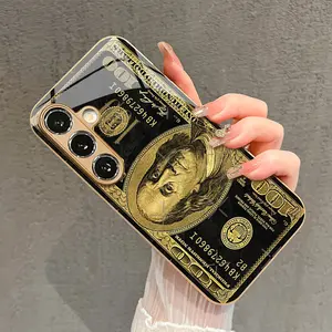 Luxury Tempered Glass Phone Case Protector for Samsung Galaxy Series, Anti-Drop Full Coverage, Scratch-Resistant, Stylish Design