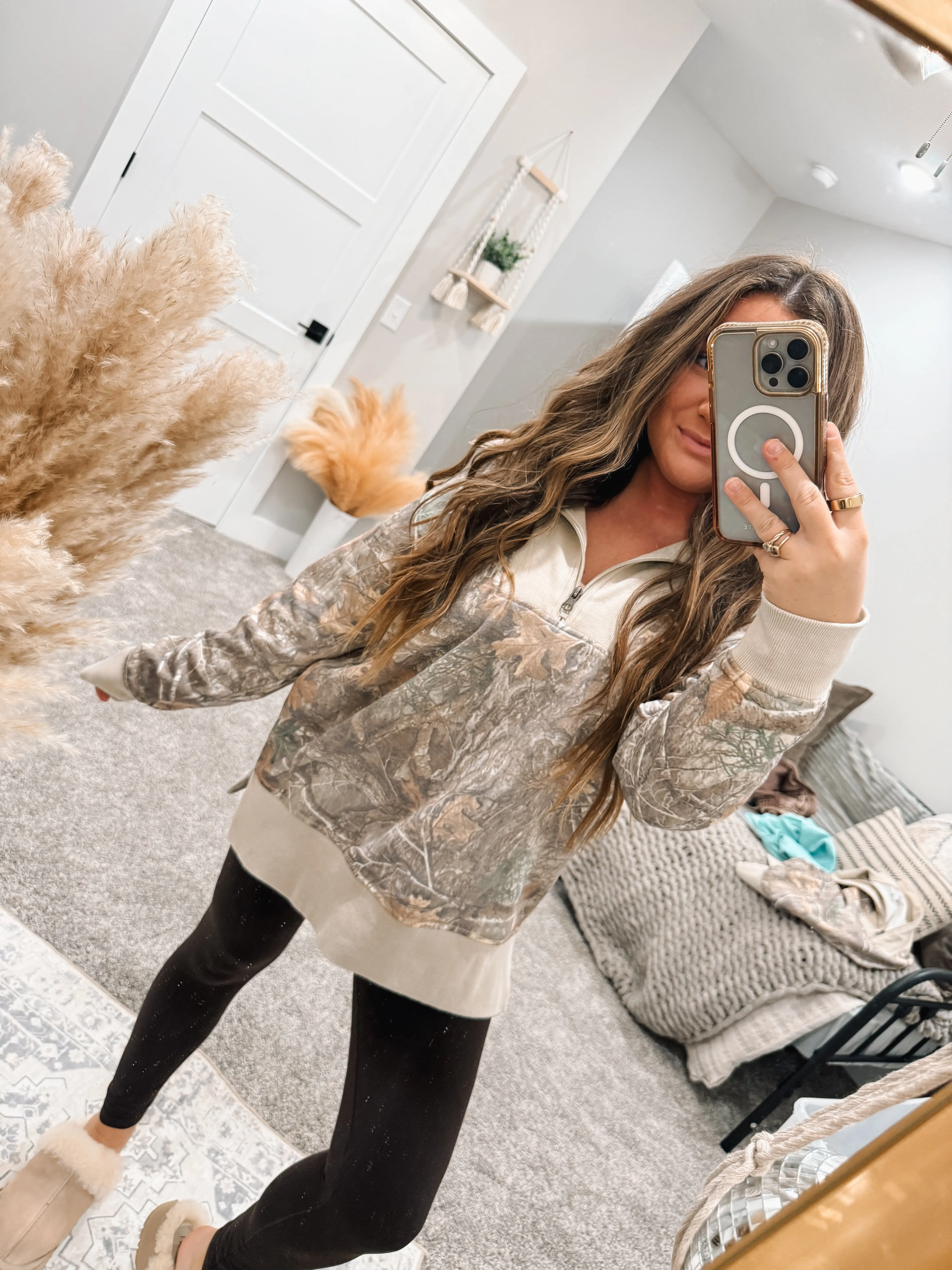 Camo Crush 1/4 Zip by Top Notch