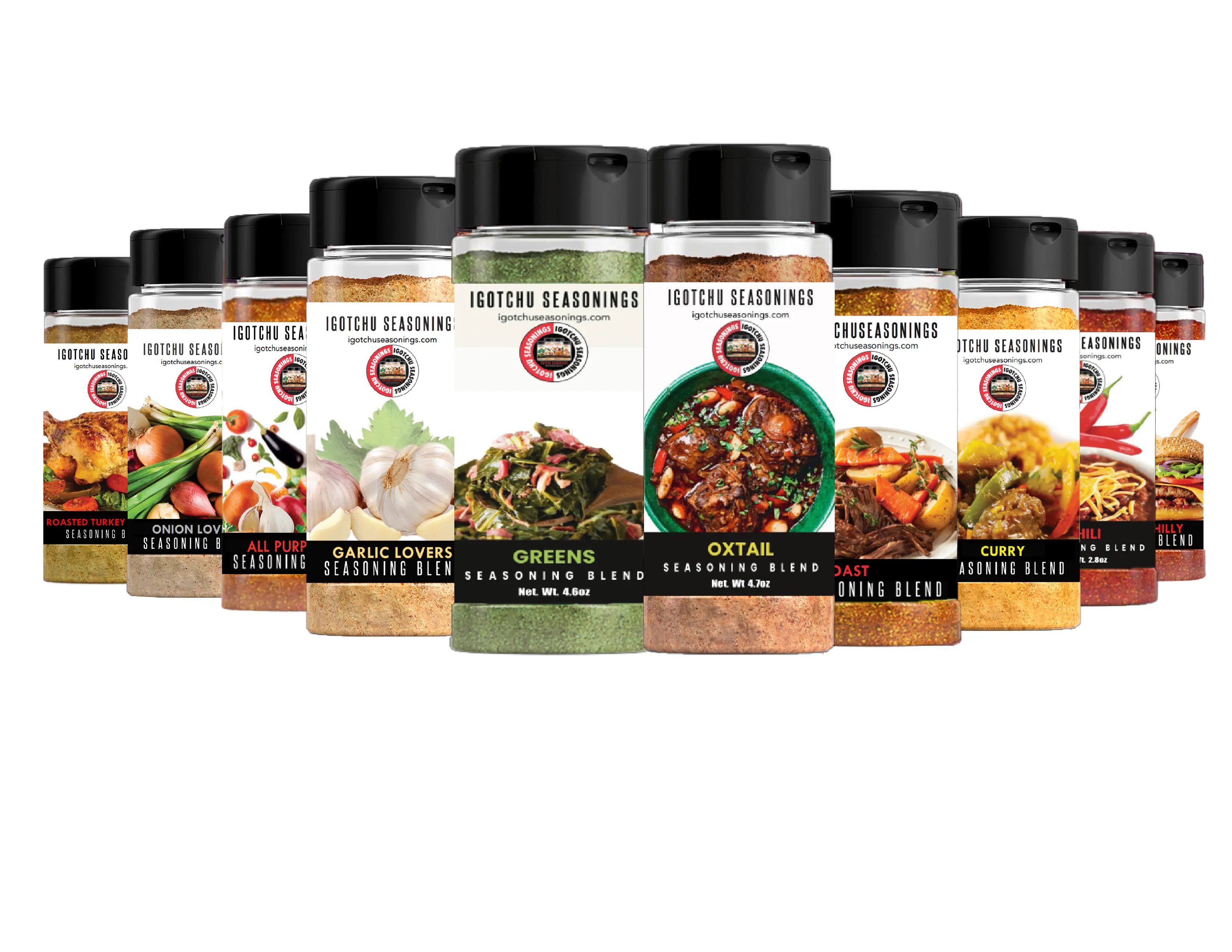 Winter Comfort Bundle, Igotchu Seasonings—Flavorful Spice Blend Bundle Chicken Garlic Chilli Onion