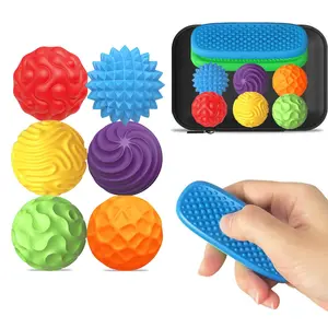Magnetic Fidget Ball Toy, Silicone Sensory Stress Relief Set, Ideal for Adults, Autism, Adhd, Anxiety Teens, Quiet Office Fidget Magnet, Fun Texture Roller Travel Gift
