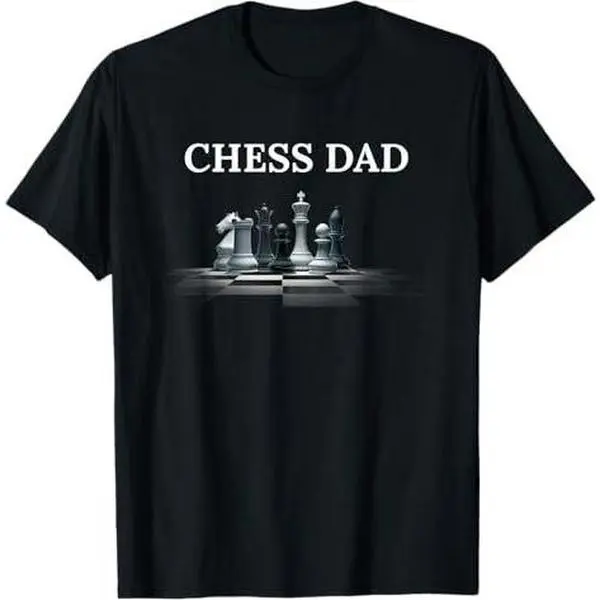 Chess Dad Shirt Chess Gifts Men Kids Boys Father T Shirt T-Shirt