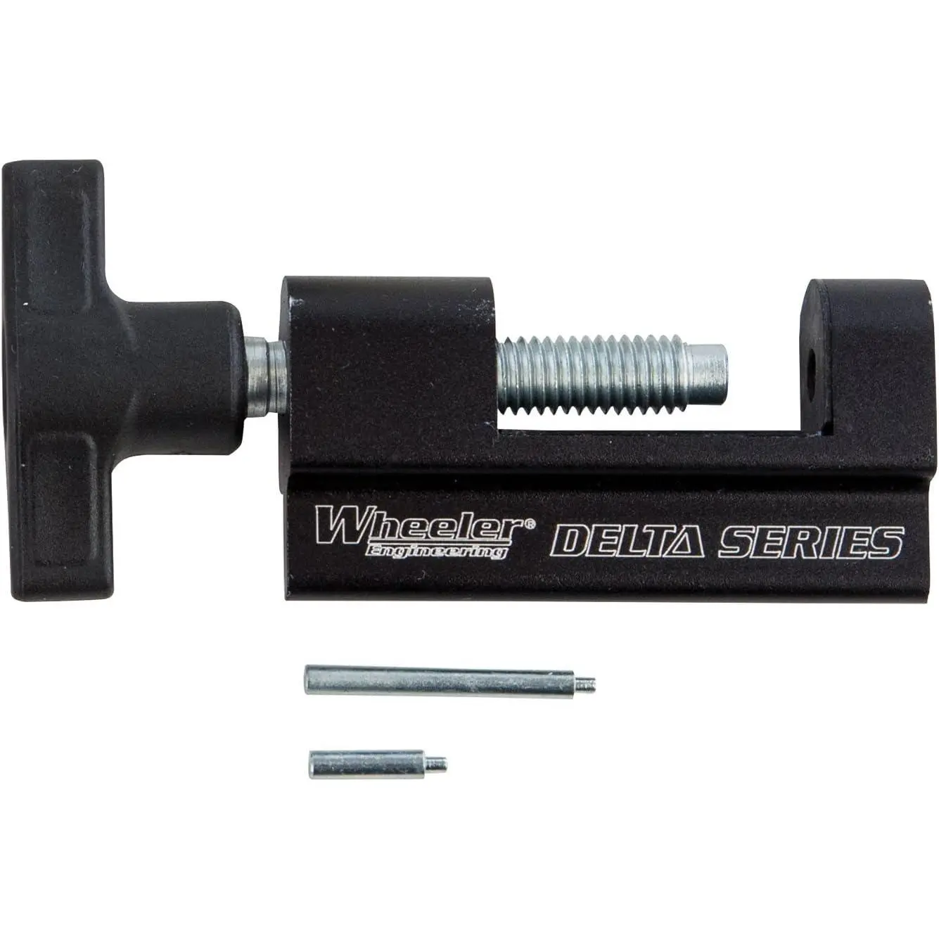 Wheeler Engineering Trigger Guard Install Tool for Installing and Changing Trigger Guards While Gunsmithing, black, silver