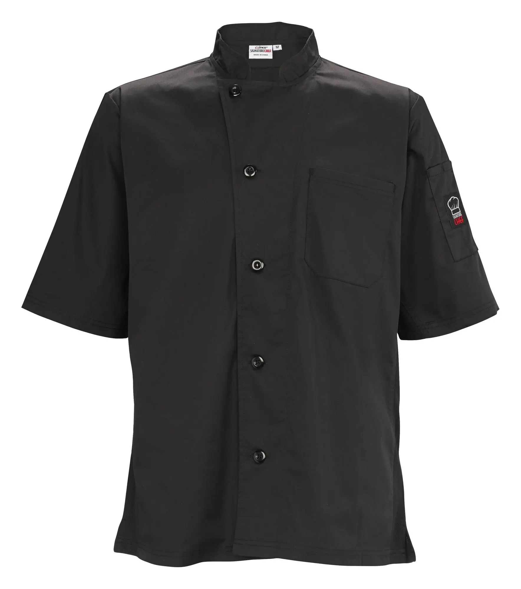 Ventilated Chef Shirt, Tapered Fit
