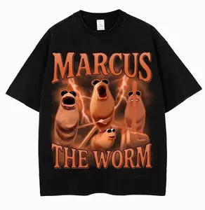 Bootleg Marcus the Worm Shirt, Marcus Meme T-Shirt, Funny TikTok Trend Sweater, Vintage Bootleg Style