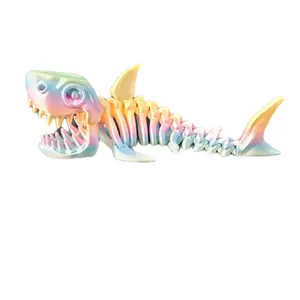 super flexi skeleton shark full articulating fidget