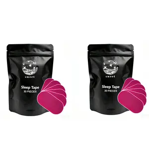 Sweet Healthcare Mouth Tape for Sleeping - 120 Pcs, 4 Month Supply, Pink, Gentle Adhesion, Sports Accessories, Improves Sleep Quality, Unisex Healthcare