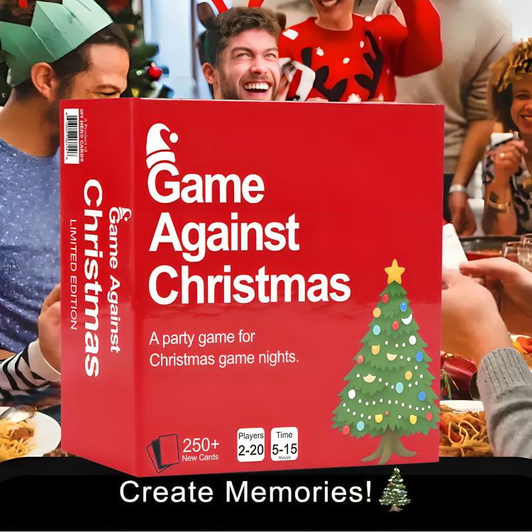 Game Against Christmas - A Party Card Game for Christmas Game Nights, 2025 Limited Edition Game Against Christmas - A Party Card Game for Christmas Game Nights, 2025 Limited Edition
