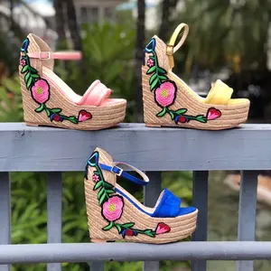 Turkish Crafted Suede Romantic Summer Wedges in 6 Colors