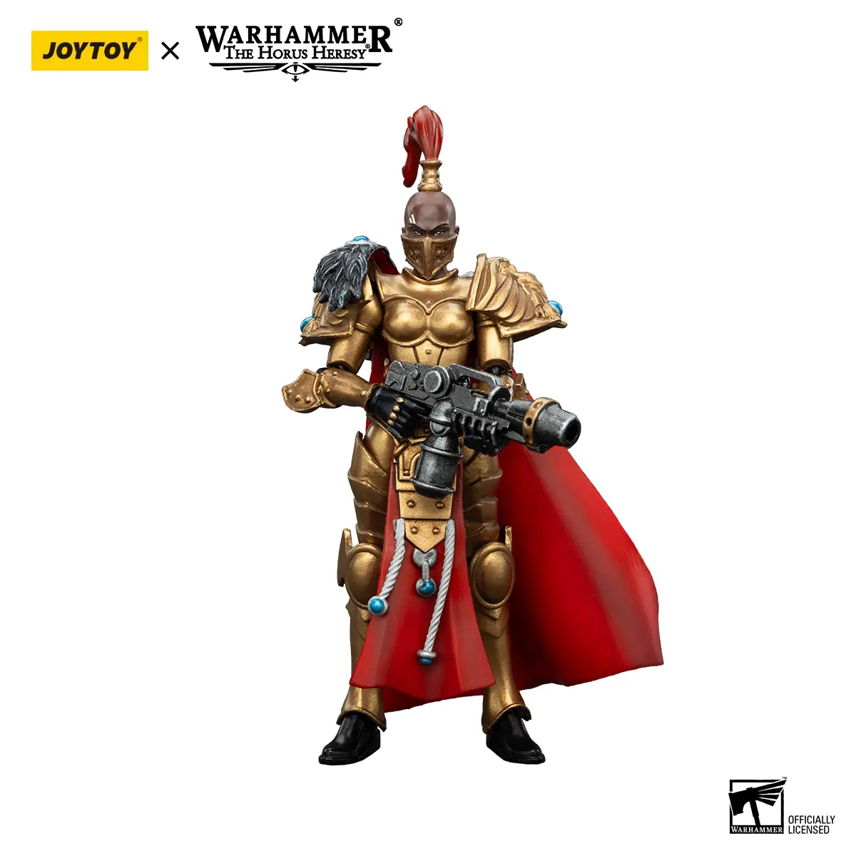 Joytoy 1:18 Scale ABS/PVC Articulated Figurines - Sisters of Silence White Falcons Vigilator Cadre Art Toy (JT00874), Non-Toxic Detailed Armor Anthropomorphic Action Figure for Collectors