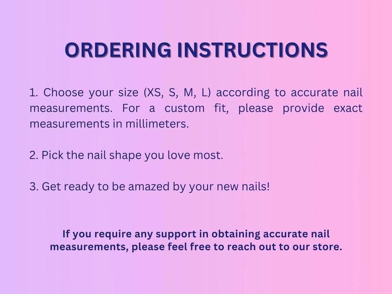 Silver 3D Chrome Nails - Dark Blue Press On Nails - Purple Nails - Ocean Nails - Pearl Nails - Metallic silver nail - Cross Nails - Holiday Birthday nails