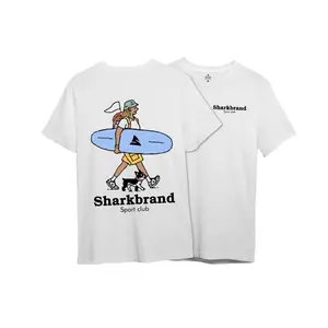 Men's Plain Cotton T-Shirt - USA-Made Retro Short-Sleeve Round Neck, Lightweight and Breathable for Summer Streetwear, Top