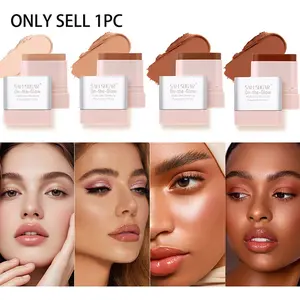 Sam Sugar Foundation Stick Long-Lasting Concealer Oil Control Moisturizing Natural Look Makeup for Flawless Skin Coverage