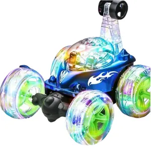 Children's Remote Control Train Action Rolling Off-Road Train Little Boy Racing Train Rechargeable Light Music Toy Interactive Puppy