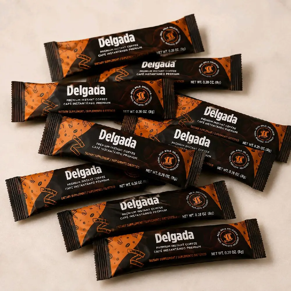 10 Delgada Instant Coffee Satchets