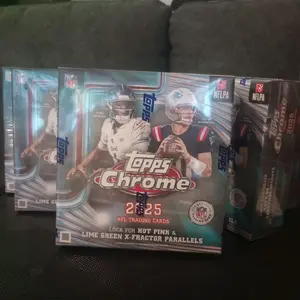 122 - 2025 Topps Chrome Mega Football Bundle (5) Box PYT Break #122