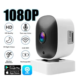2.4GHz WiFi Smart Window,1080P Wall Security Camera for Indoor/Outdoor Camera, IR Night Vision Camera,Security IP Camera,Two-Way Audio Talk Systems Outdoor Indoor CCTV Portable Camera for Home Security, Wireless Security Cameras, WiFi Surveillance Camera