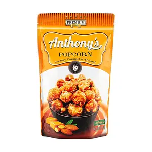Dear-Natura Caramel Almond Popcorn Snack 45g - Authentic Japanese Confectionery