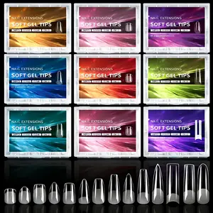 Spring Holiday Haul Essential: Mixed Random Length Fake Nail Kit to Elevate Your Festive Manicure