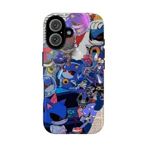 Retro Hedgehog Phone Case, Vintage Game Cover for iPhone 16, 15, 14, 13, 12, 11