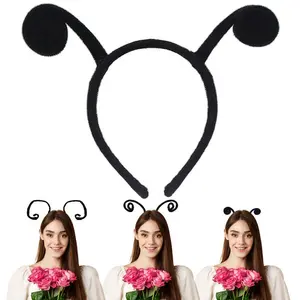 Butterfly Antenna Headband Ladybug Headband Halloween Hairband Bee Costume Accessories Party Makeup Birthday Christmas Adults