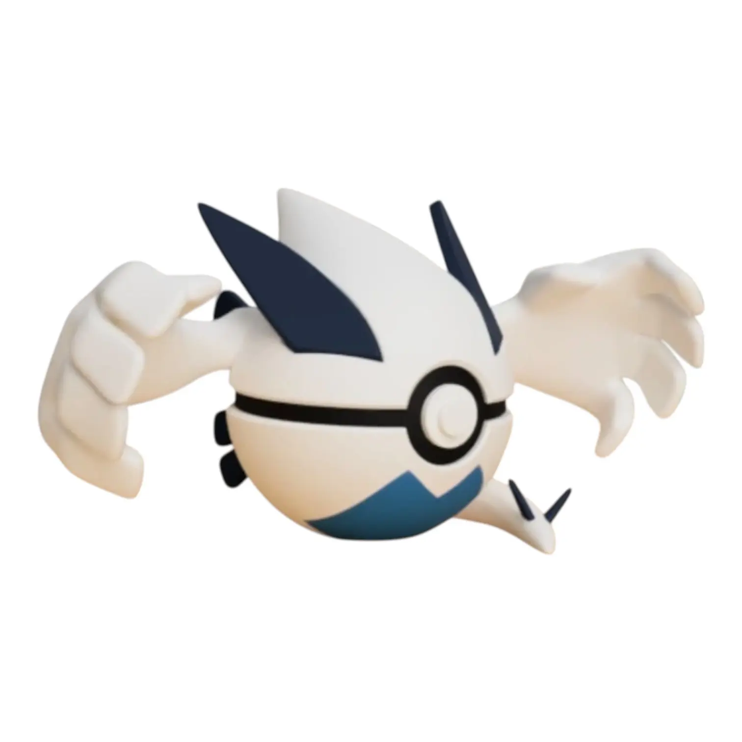 Lugia - Inspired 3D Printed Poke Ball Collectible
