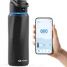 WATERH Boost Smart Digital Tumbler Hydrojug - Durable Insulated Stainless Steel Vacuum Flask, 16ft App Sync, 90-135° Sip Tracking, Water Intake Tracker, Hydration Reminder, Wide Mouth Portable Cup, Travel/Gym Use, Back-to-School Gift with Free Sticker