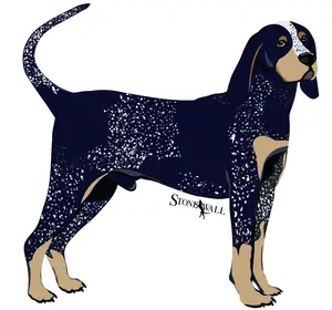Bluetick Coonhound Decal