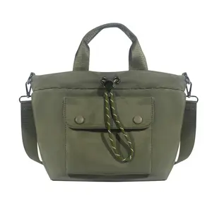 Stylish & Functional Ultra Light Crossbody Bag with Multiple Pockets Adjustable Straps Durable Nylon Design for Everyday Use No Warranty