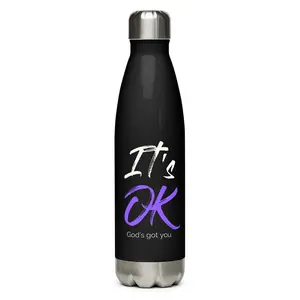 "God's Got You" 17 Oz Stainless Steel Water Bottle – Stay Hydrated, Stay Faithful