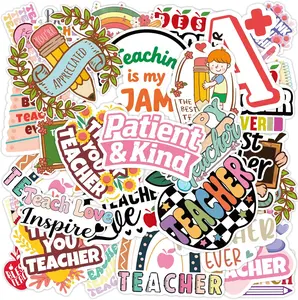 Teacher Appreciation Gifts – 100 PCS Funny Teacher Stickers | Teacher Appreciation Decorations - Teacher Must Haves Supplies Stuff Essentials Games Toys Gifts for School Classroom Students