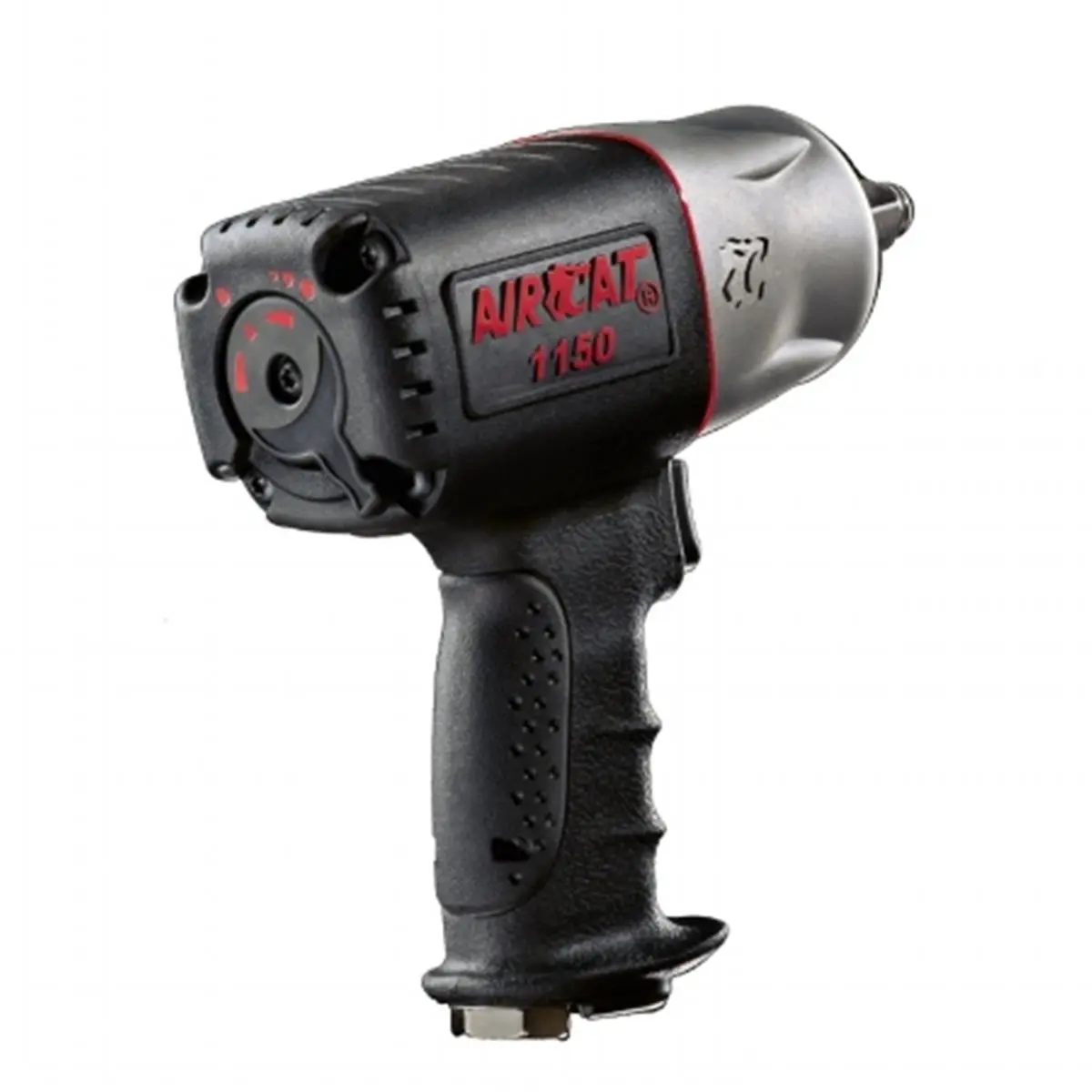 AirCat ACA-1150 0.50 in. Quiet Composite Body High Torque Impact Wrench, Heavy-Duty Hand Tool for Automotive & Industrial Repairs, High Torque Tool