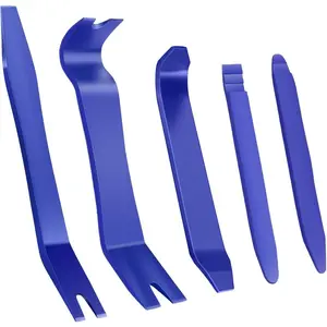 Trim Removal Tool-5Pcs Trim Removal Tool Set, Pry Tool Kit For Car, Door Audio Trim Tool Kit For Dash Radio Audio Installation