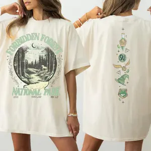 Comfort Colors Forbidden Forest Shirt, National Park Shirt, Wizard Shirt, Bookish Shirt