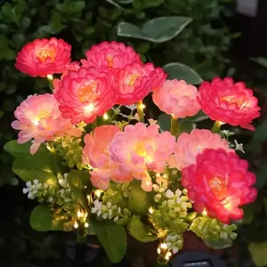 Solar Powered Snowflake LED Light, Garden Courtyard Decor Atmosphere Lamp, Perfect Gift for Outdoor Decoration