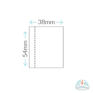 38 x 54 mm Shrink Wrap Bands