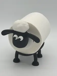 Shaun the Sheep toilet paper holder, funny toilet paper holder, Shaun The Sheep funny gift, Wallace & Gromit. Decorative gift idea.