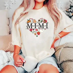 Funny Mimi Chirstmas Shirt With Kids Name, Mimi Custom Xmas Shirt, Personalized Christmas Gifts For Mimi, Funny Mimi Shirt Gifts, Mimi Life EX