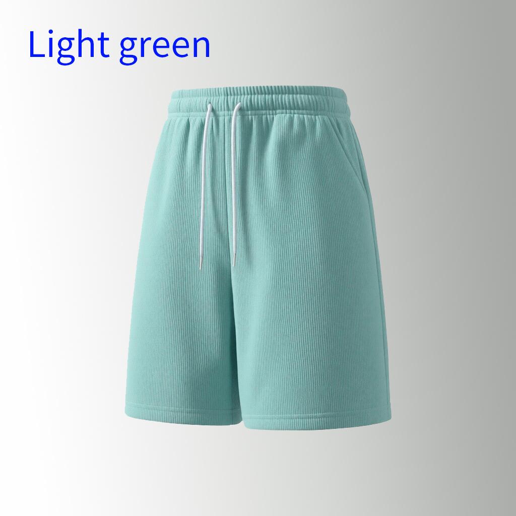 2-pack summer men’s corduroy comfortable casual mid-length shorts — stylish, versatile design suitable for the gym and running