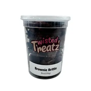 Chocolate Brownie Brittle Thin Crispy Brownie Snack Rich Chocolate Crunch
