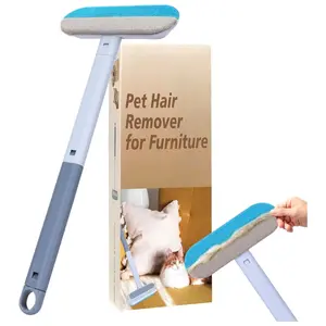 Pet Hair Remover Roller for Couch & Furniture – Reusable Dog and Cat Fur Remover Brush for Carpet, Car Seats, Clothes & Bedding, Portable Lint Cleaner Tool