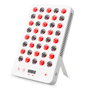 Red Light Panel 660nm 850nm, Built In Timer, 40 LEDs, 200w High Power Panel Used To Promote Sleep, Improve Body, Relieve Muscle Fatigue