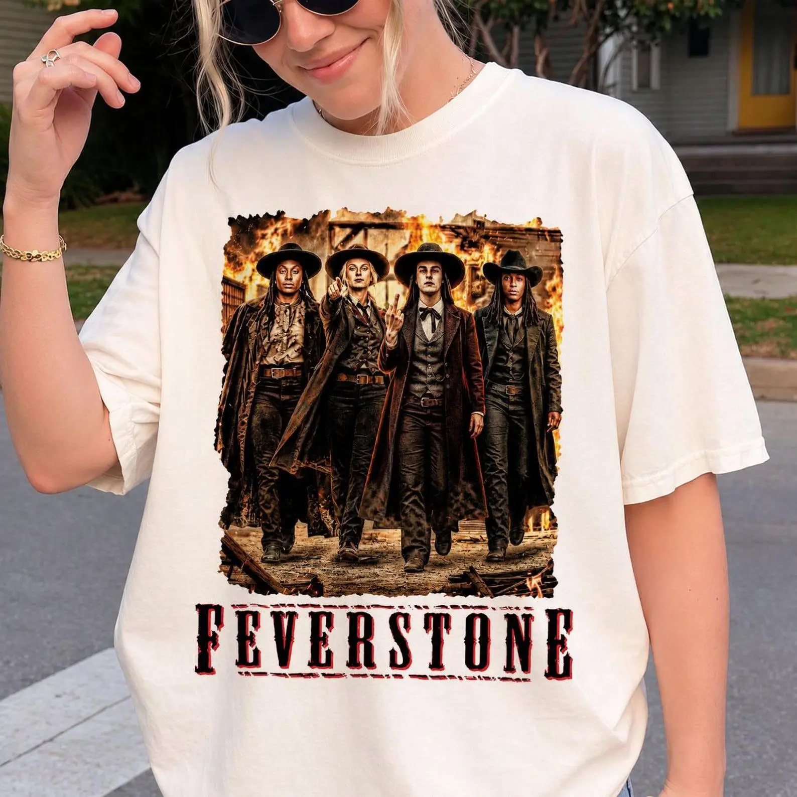 Comfort Colors  Vintage Ind.ana Fever Feverstone Shirt, Soph.e & Ca.tlin Basketball Comfort Colors Shirt, Retro Western Graphic Tee