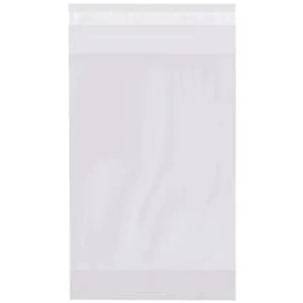 Collapsible Expandable Resealable Gusseted Polyethylene Bags, 2 Mil Thickness, 6 x 2 x 9 in., Fold-to-Seal, Office Stationery & Postal Supplies Storage Bags with Reliability and Durability