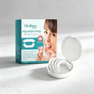 Beautiful Snap-On Teeth – Easy to Use & Realistic Look – Confidence Smile Solution | Oraloe