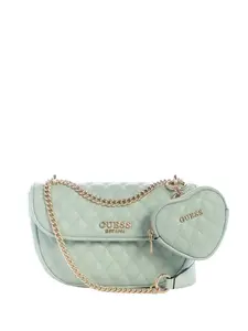 GUESS Female Atabey Quilted Convertible Crossbody