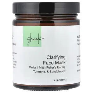 Pure Indian Foods Gheek, Clarifying Beauty Face Mask, 4.5 oz (127 g)