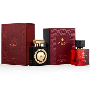 Nebras EDP 100ML (3.4 OZ) by Lattafa Pride & La Passion Absolu EDP 100ML (3.4 OZ) by Intense Elite. (EXOTIC BUNDLE)