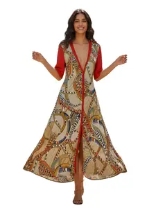 Dolce & Gabbana Printed Silk Dress